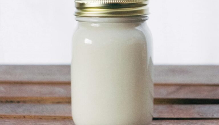yoghurt in bottle