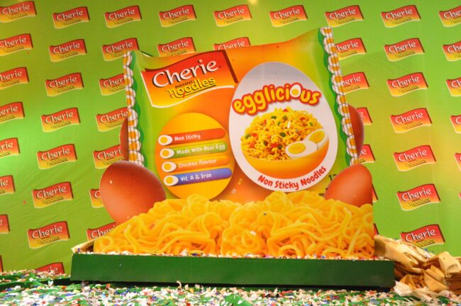 Cherie noodles launch
